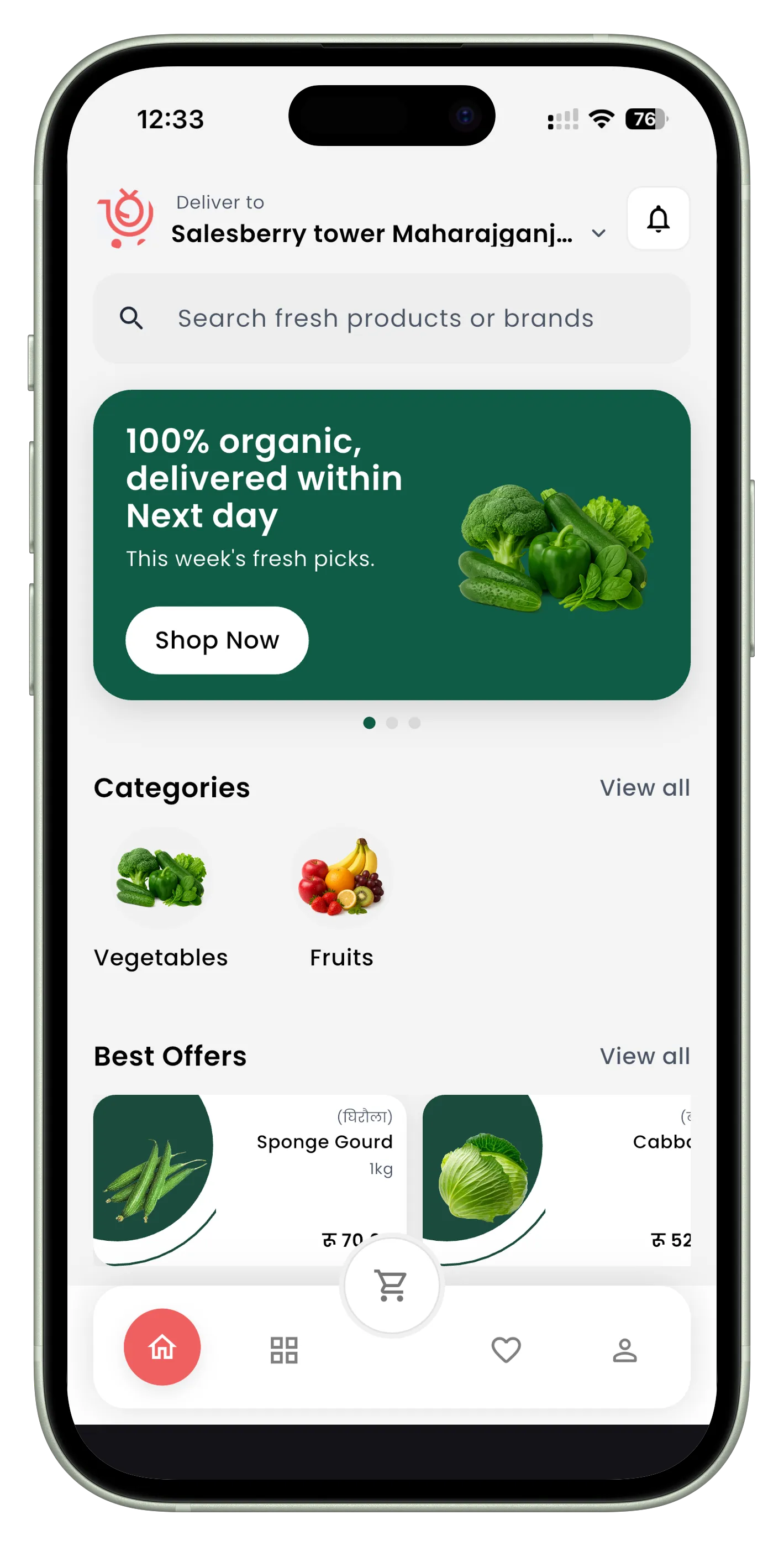 DelliDrop App Dashboard